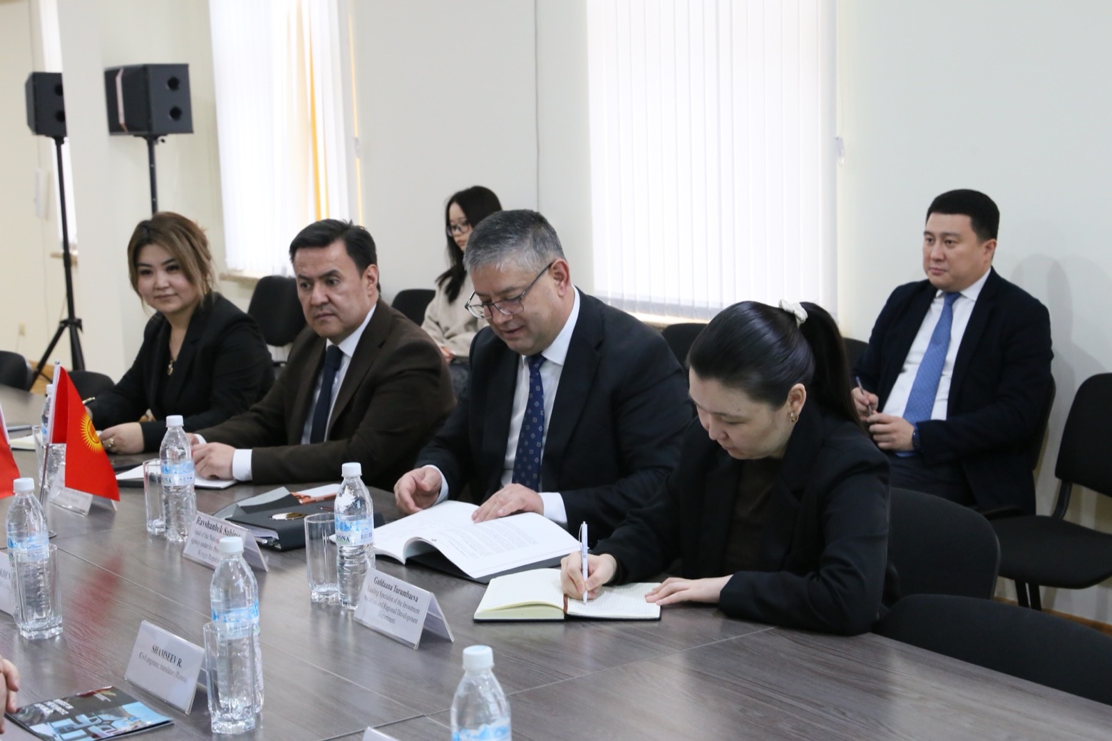 NIA officials at the meeting